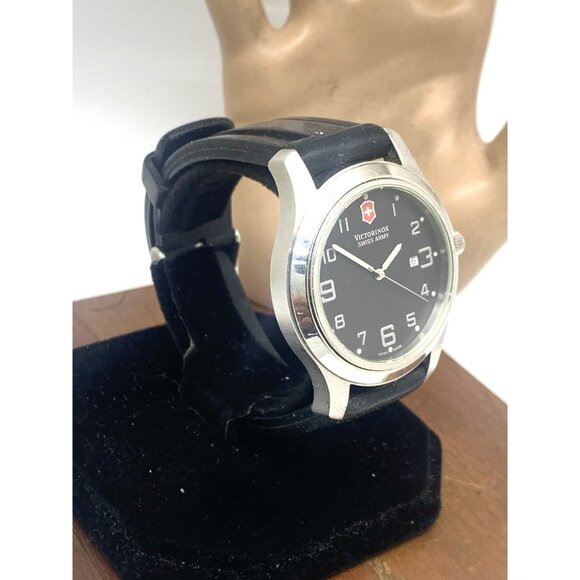 Victorinox Swiss Army Men's Watch 241387.CB Black Dial Quartz Rubber Strap 40mm - Picture 14 of 14